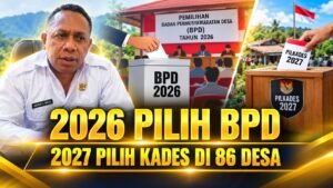 2026 Pilih BPD, 2027 Pilih Kades di 86 Desa